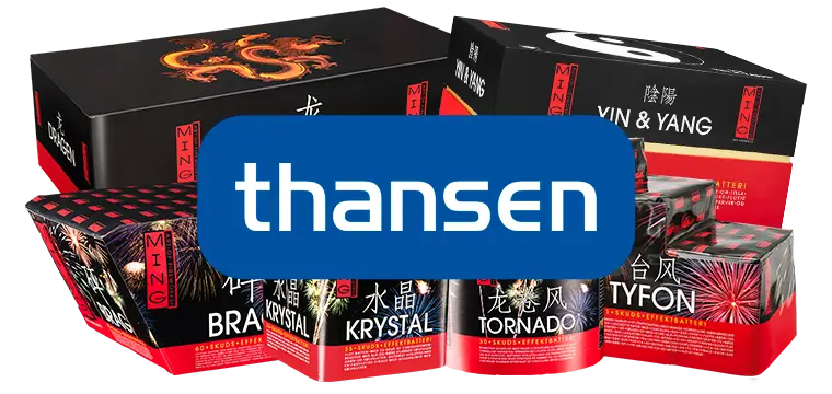 Thansen fyrværkeri 2026