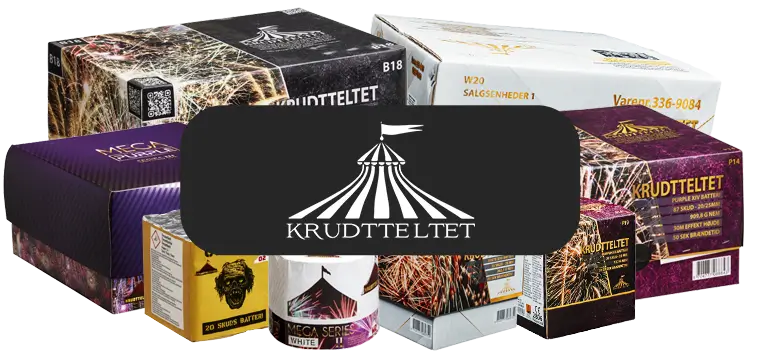 Krudtteltet fyrværkeri 2026
