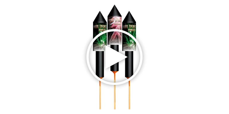 Bilka Dark Spirit Moonlight raketsortiment 4-pak fyrværkeri 2026
