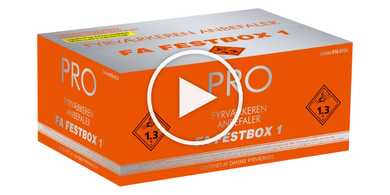Fyrværkeren Anbefaler Festbox 1