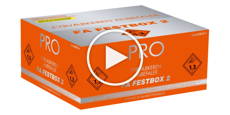 Fyrværkeren Anbefaler Festbox 2