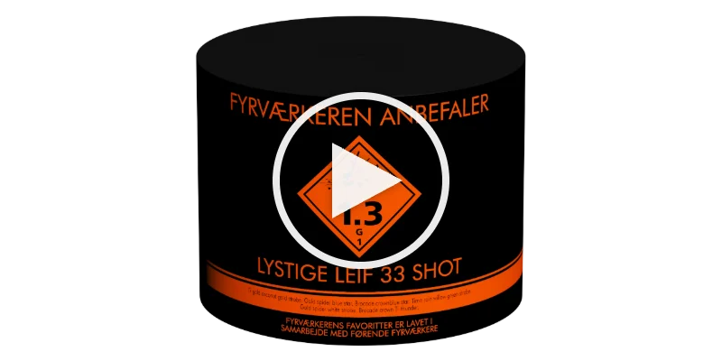 Fyrværkeren Anbefaler Lystige Leif