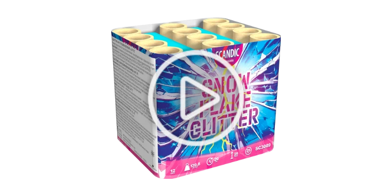 J-fireworks Snowflake Glitter